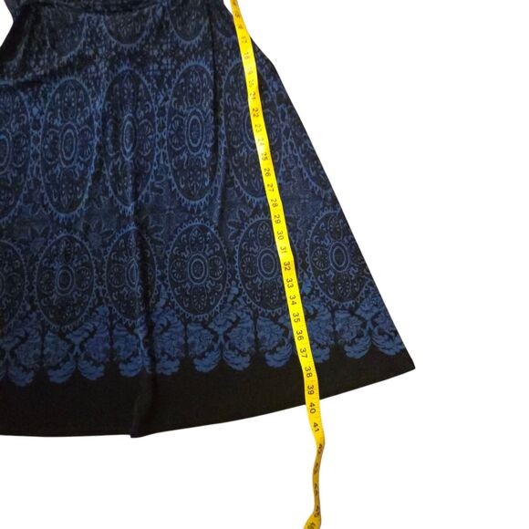 Y2K Axcess Baby Doll L Maxi Dress Paisley Coquette Whimsigoth Witchy Goblin - Picture 12 of 12